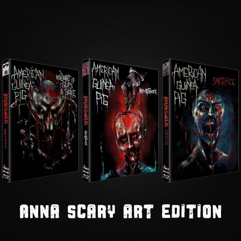 American Guinea Pig ANNA SCARRY BUNDLE ALLE 3 MEDIABOOKS COVER C
