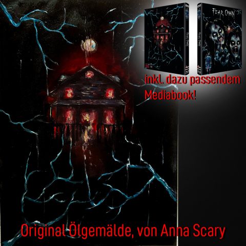 Einzelstück: Original Artwork - Ölgemälde von Anna Scary (Backcover) - inkl. Fear Cabin Mediabook Cover C