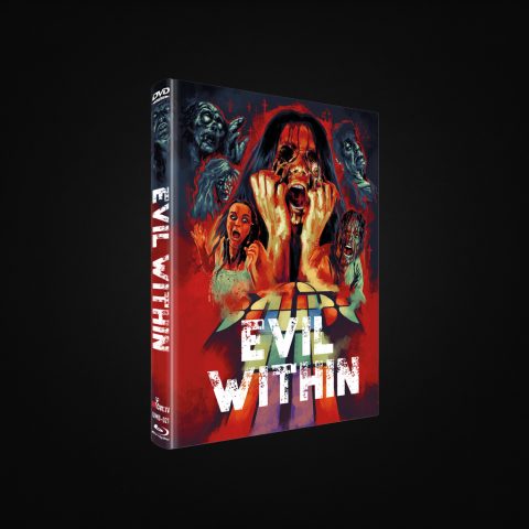 Evil Within 2-Disc-Mediabook (DVD + Blu-ray) Mediabook Cover A (Artwork by Uncle Frank)
