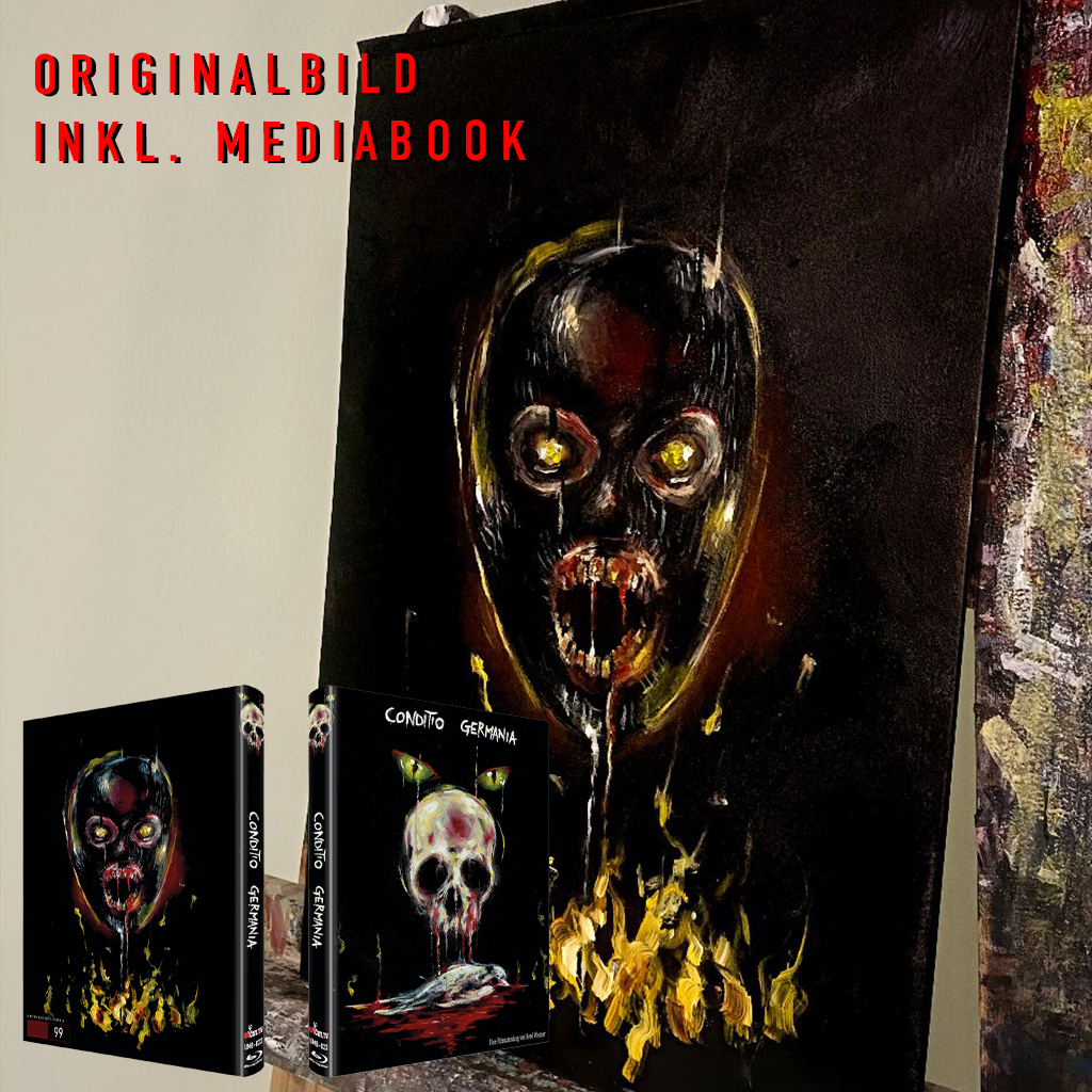 EINZELSTÜCK: Originales ÖL-Gemälde Backcover inkl. Conditio Germania MB-Cover C Mediabook Originales Öl-Gemälde Backcover inkl. Conditio Germania MB-Cover C – Hauptbild