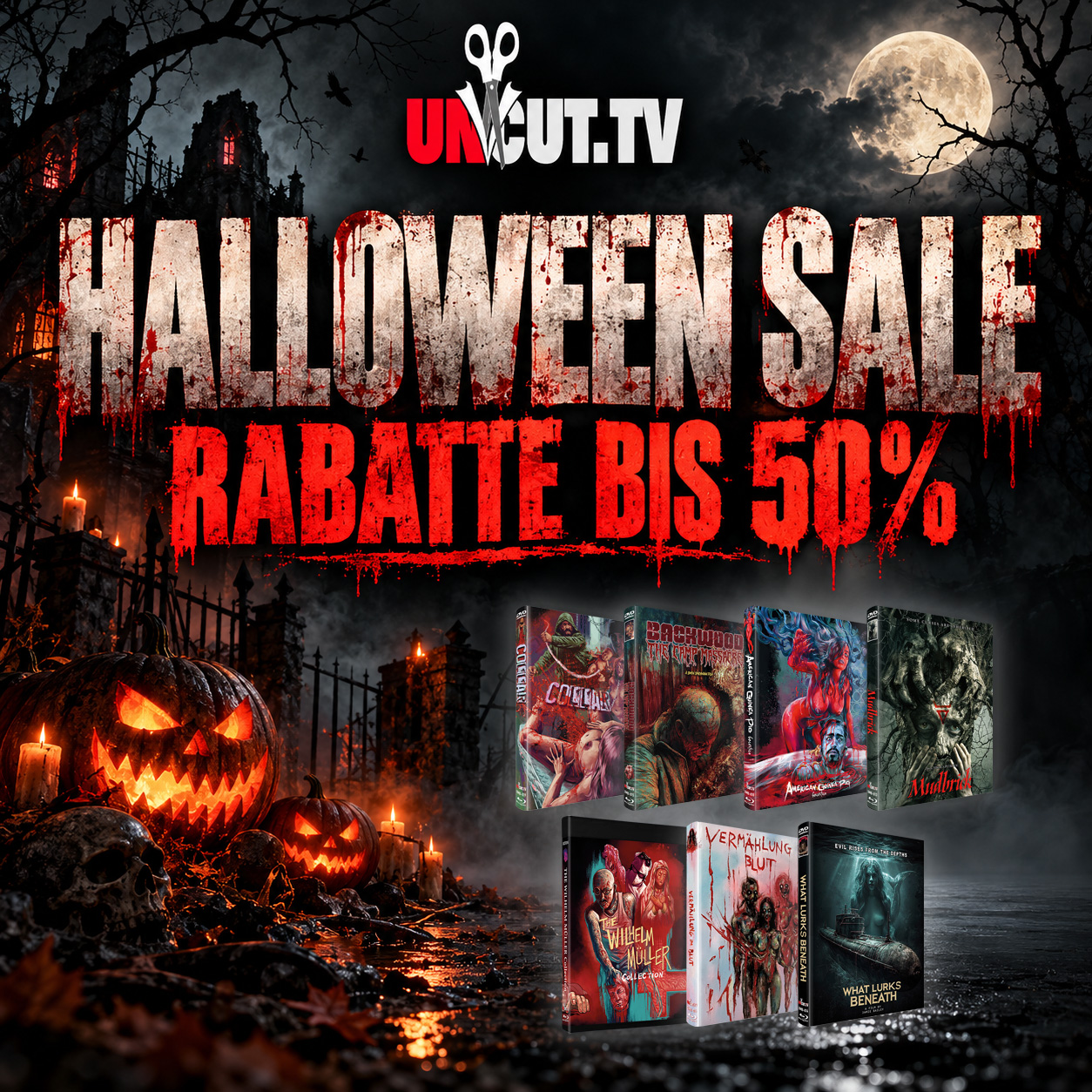 UncutTV Halloween Sale