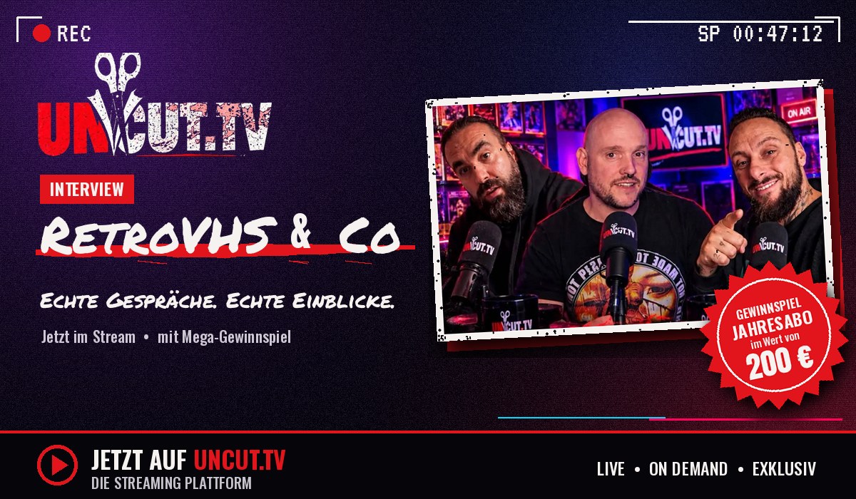 Livestream mit RetroVHS und UncutTV