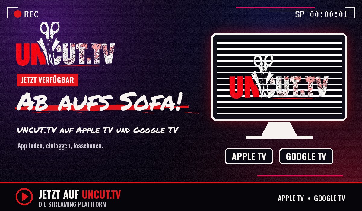 UncutTV auf Apple TV und Google TV